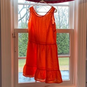 Orange Sun Dress